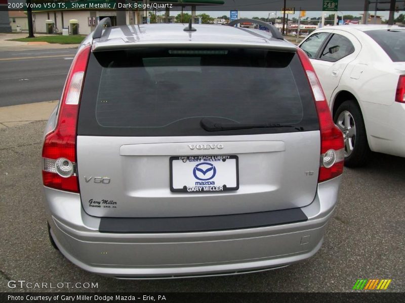 Silver Metallic / Dark Beige/Quartz 2005 Volvo V50 T5