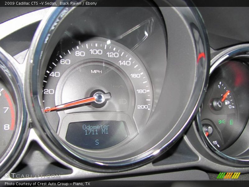Black Raven / Ebony 2009 Cadillac CTS -V Sedan