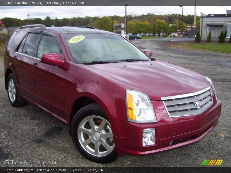 Red Line / Light Neutral 2005 Cadillac SRX V8