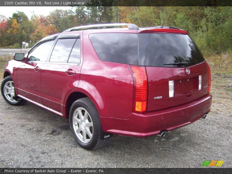 Red Line / Light Neutral 2005 Cadillac SRX V8