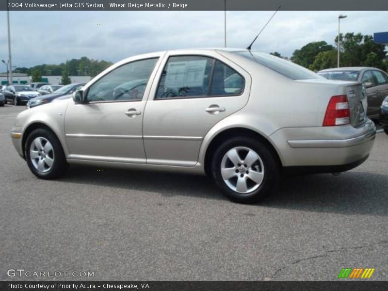 Wheat Beige Metallic / Beige 2004 Volkswagen Jetta GLS Sedan