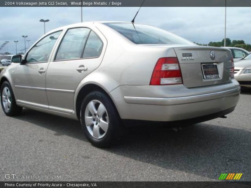 Wheat Beige Metallic / Beige 2004 Volkswagen Jetta GLS Sedan