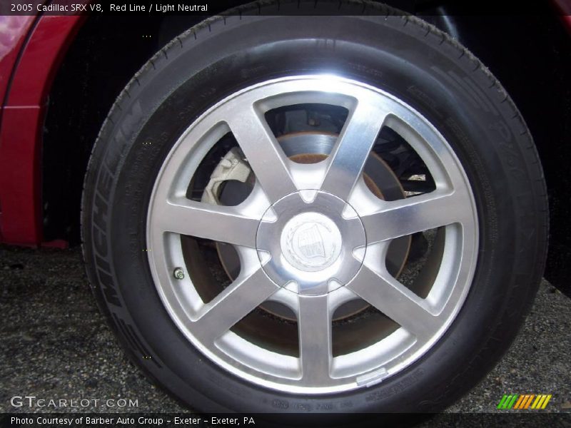 Red Line / Light Neutral 2005 Cadillac SRX V8