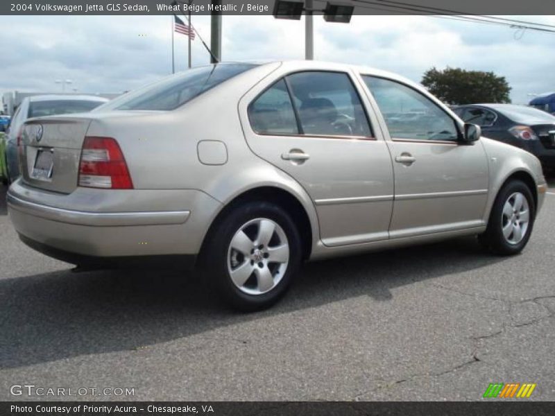 Wheat Beige Metallic / Beige 2004 Volkswagen Jetta GLS Sedan
