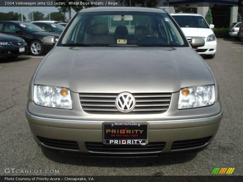 Wheat Beige Metallic / Beige 2004 Volkswagen Jetta GLS Sedan