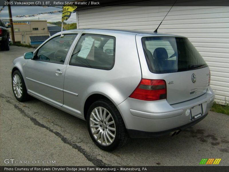 Reflex Silver Metallic / Black 2005 Volkswagen GTI 1.8T