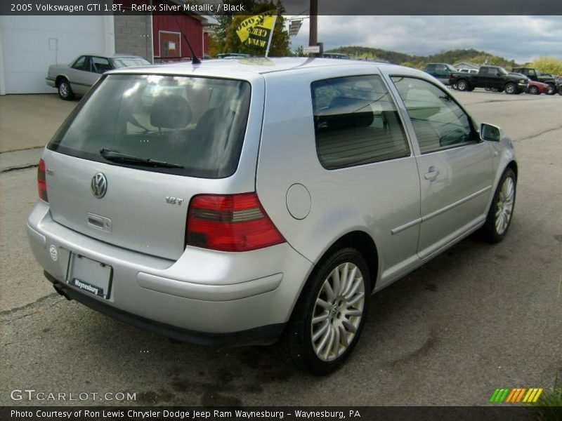 Reflex Silver Metallic / Black 2005 Volkswagen GTI 1.8T