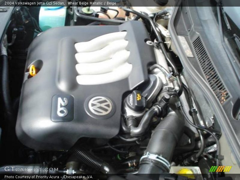 Wheat Beige Metallic / Beige 2004 Volkswagen Jetta GLS Sedan