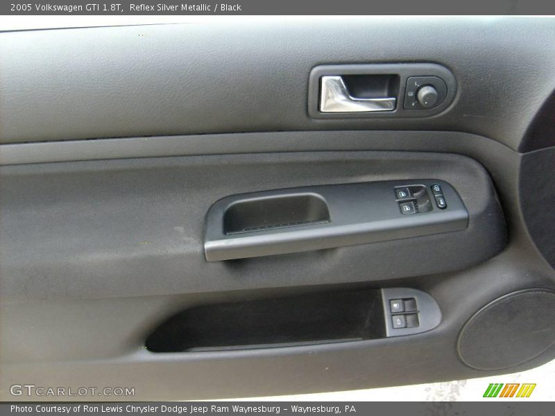 Reflex Silver Metallic / Black 2005 Volkswagen GTI 1.8T