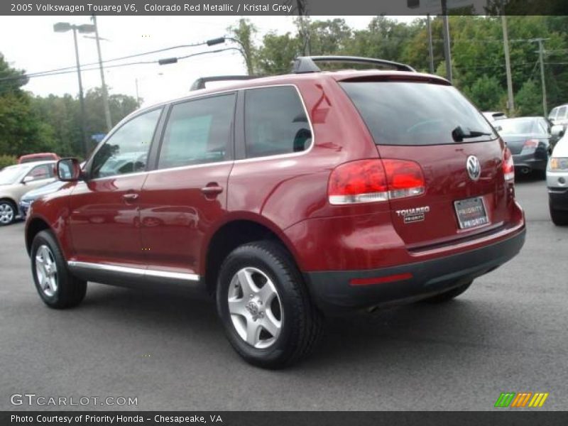 Colorado Red Metallic / Kristal Grey 2005 Volkswagen Touareg V6