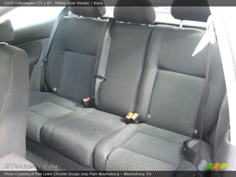 Reflex Silver Metallic / Black 2005 Volkswagen GTI 1.8T