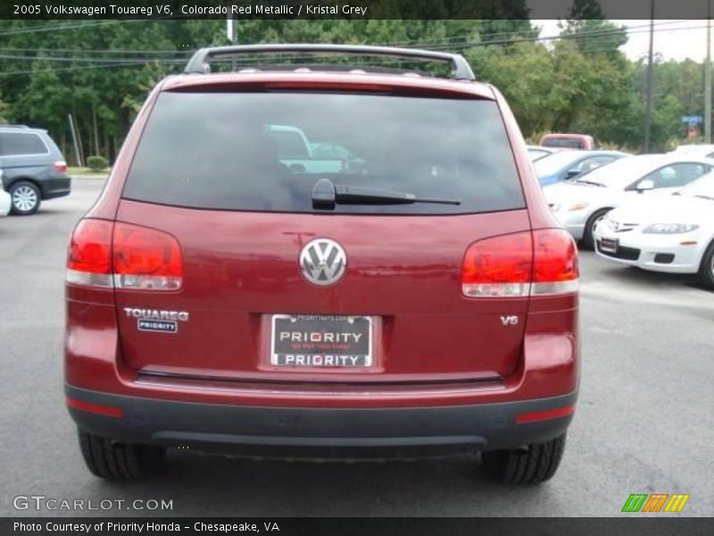 Colorado Red Metallic / Kristal Grey 2005 Volkswagen Touareg V6
