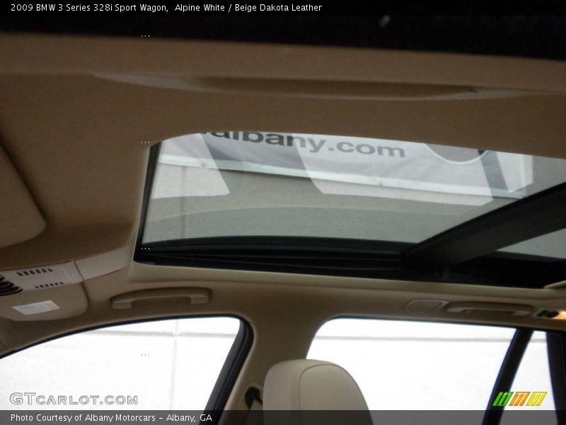 Alpine White / Beige Dakota Leather 2009 BMW 3 Series 328i Sport Wagon