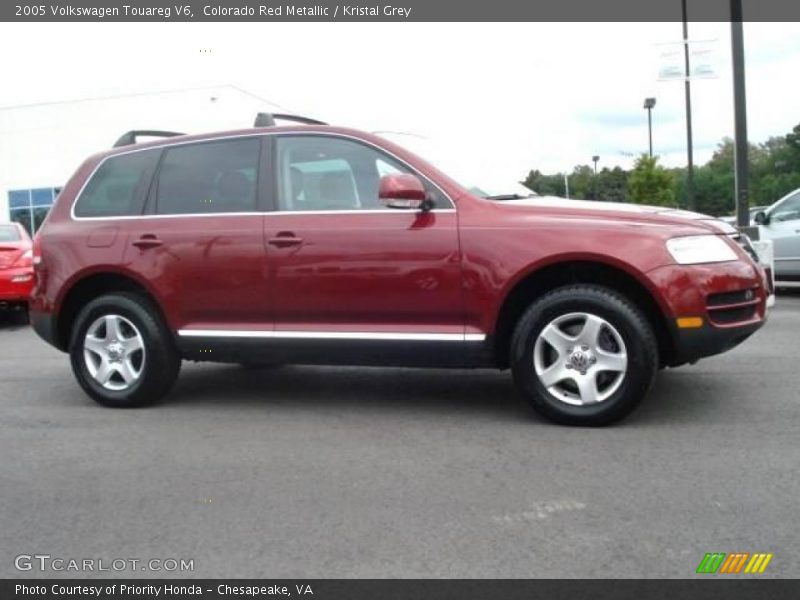 Colorado Red Metallic / Kristal Grey 2005 Volkswagen Touareg V6