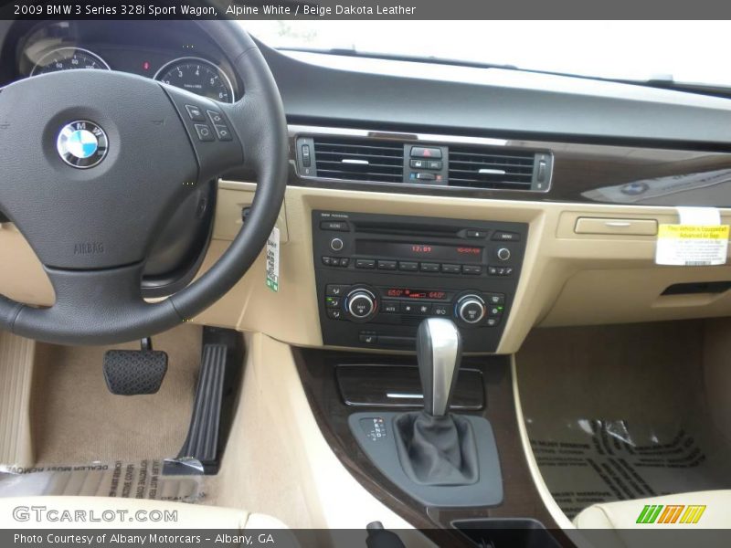 Alpine White / Beige Dakota Leather 2009 BMW 3 Series 328i Sport Wagon