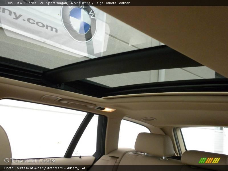 Alpine White / Beige Dakota Leather 2009 BMW 3 Series 328i Sport Wagon