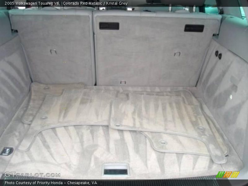 Colorado Red Metallic / Kristal Grey 2005 Volkswagen Touareg V6