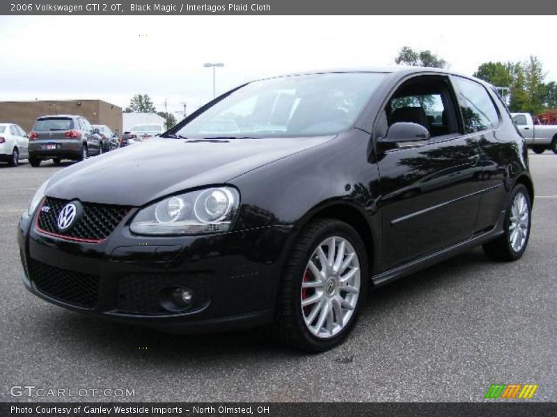 Black Magic / Interlagos Plaid Cloth 2006 Volkswagen GTI 2.0T