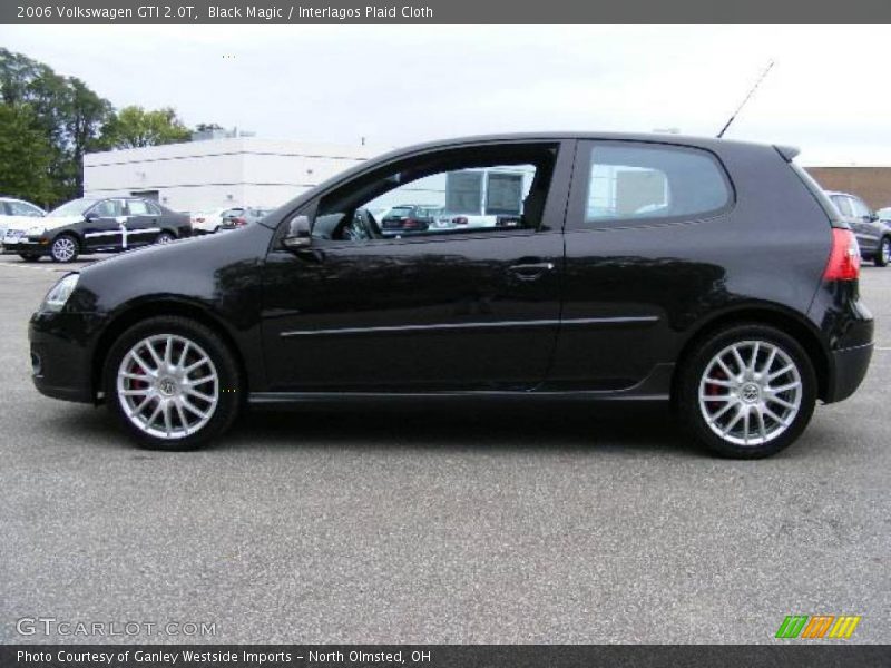 Black Magic / Interlagos Plaid Cloth 2006 Volkswagen GTI 2.0T