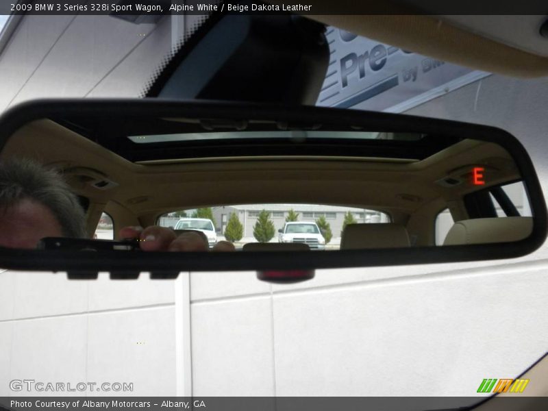 Alpine White / Beige Dakota Leather 2009 BMW 3 Series 328i Sport Wagon