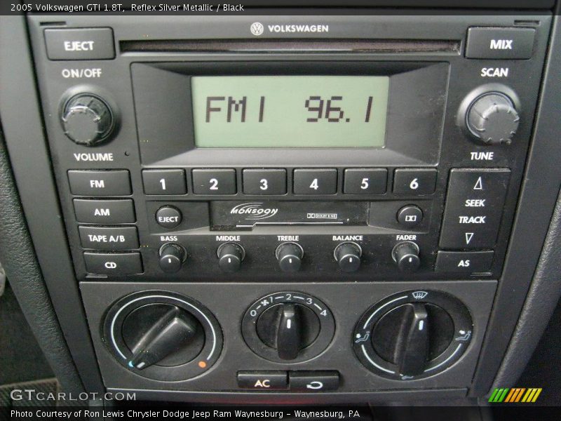 Reflex Silver Metallic / Black 2005 Volkswagen GTI 1.8T