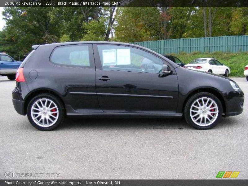 Black Magic / Interlagos Plaid Cloth 2006 Volkswagen GTI 2.0T