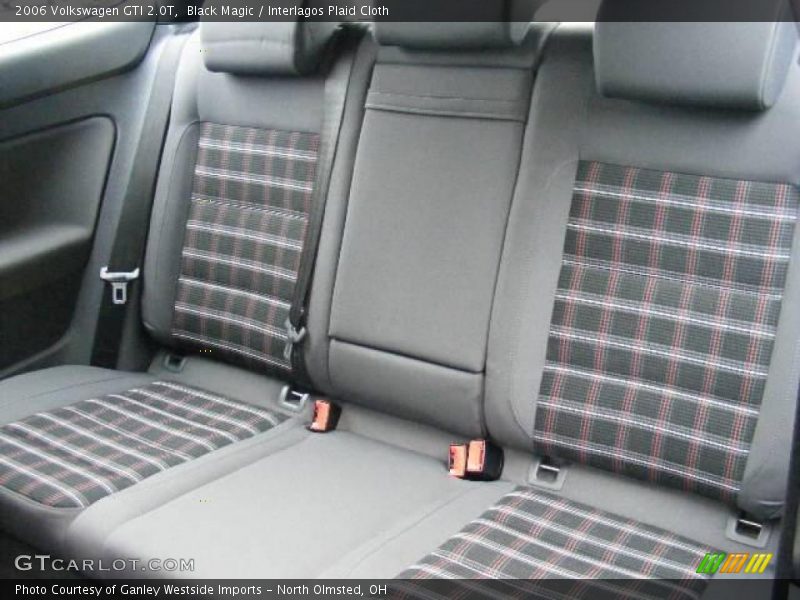 Black Magic / Interlagos Plaid Cloth 2006 Volkswagen GTI 2.0T