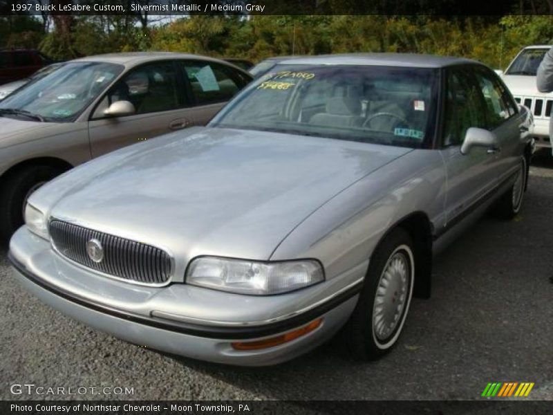 Silvermist Metallic / Medium Gray 1997 Buick LeSabre Custom