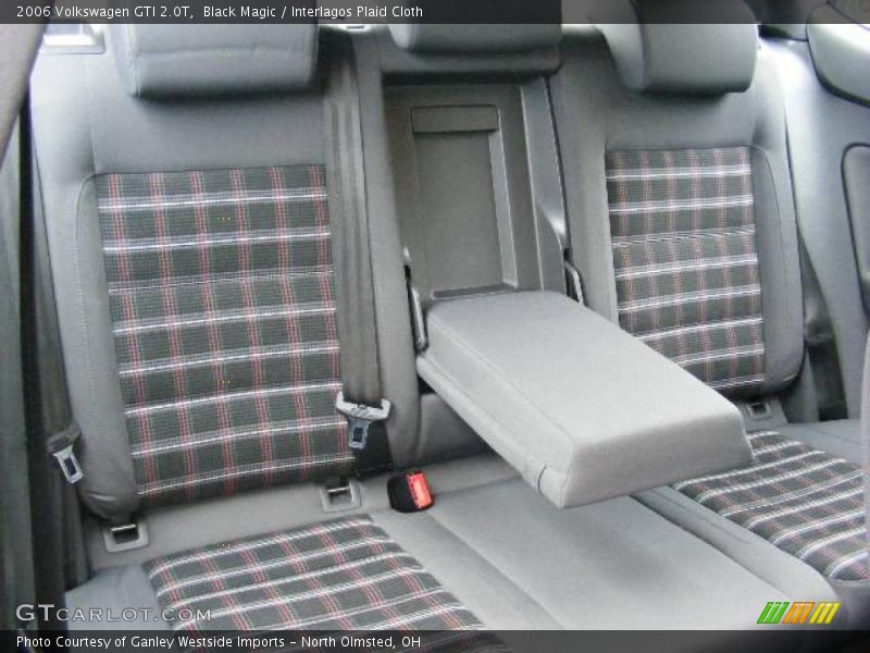 Black Magic / Interlagos Plaid Cloth 2006 Volkswagen GTI 2.0T