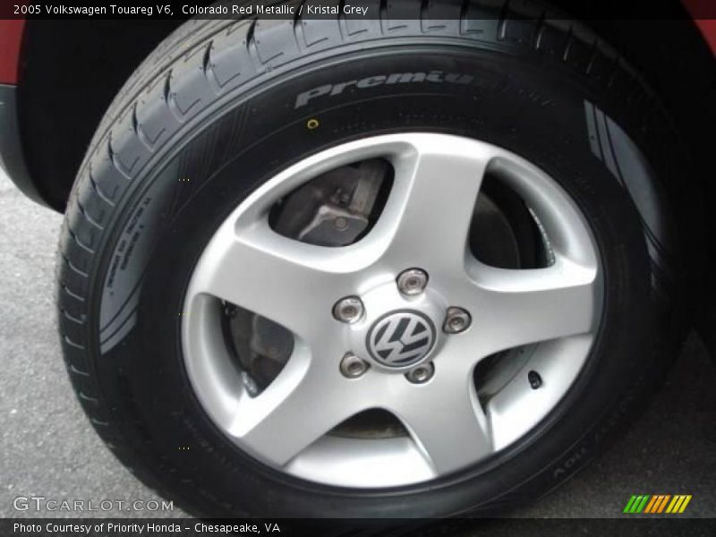 Colorado Red Metallic / Kristal Grey 2005 Volkswagen Touareg V6