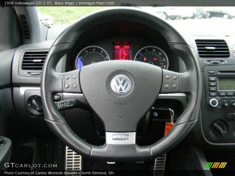 Black Magic / Interlagos Plaid Cloth 2006 Volkswagen GTI 2.0T