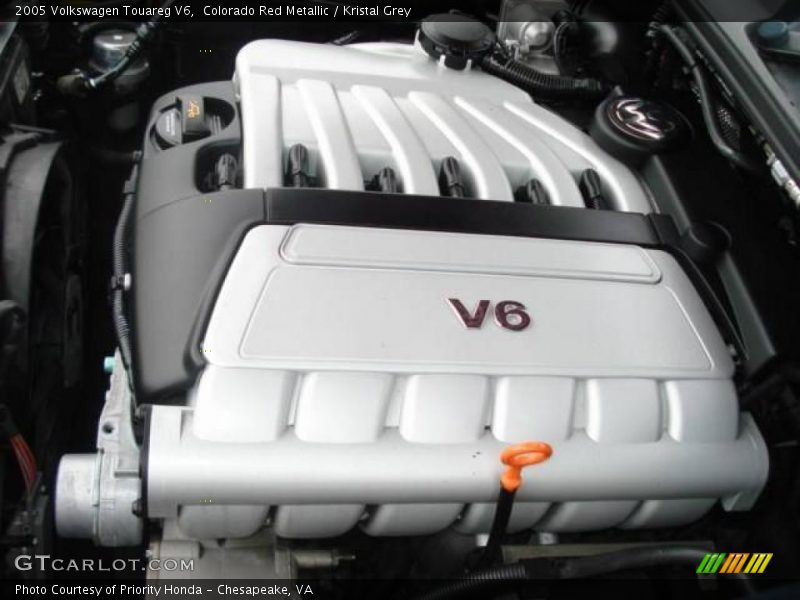 Colorado Red Metallic / Kristal Grey 2005 Volkswagen Touareg V6