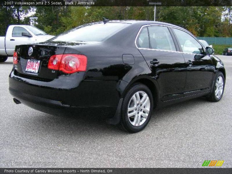 Black / Anthracite 2007 Volkswagen Jetta 2.5 Sedan