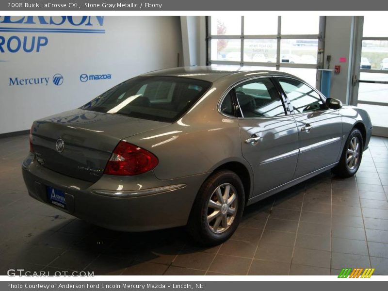 Stone Gray Metallic / Ebony 2008 Buick LaCrosse CXL