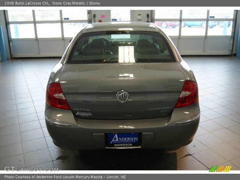 Stone Gray Metallic / Ebony 2008 Buick LaCrosse CXL
