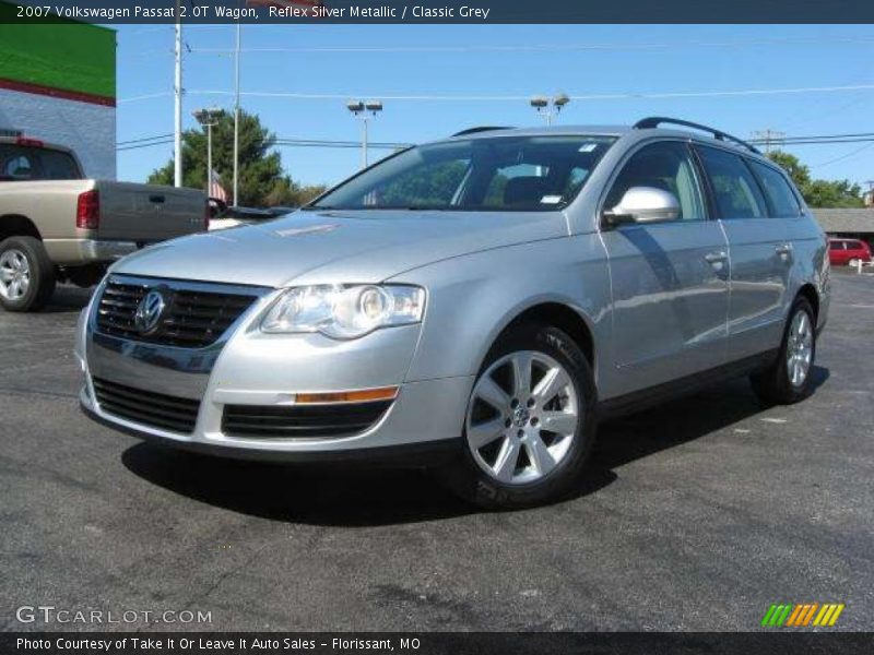 Reflex Silver Metallic / Classic Grey 2007 Volkswagen Passat 2.0T Wagon