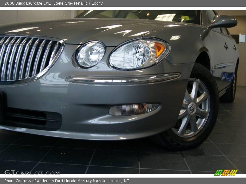 Stone Gray Metallic / Ebony 2008 Buick LaCrosse CXL