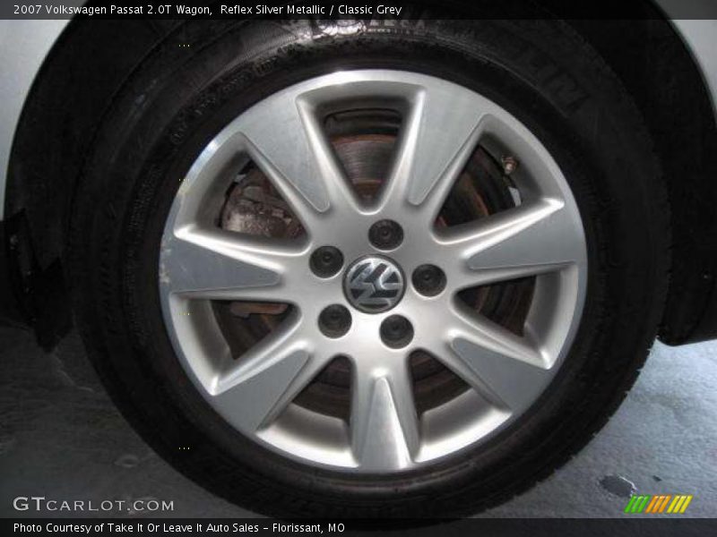 Reflex Silver Metallic / Classic Grey 2007 Volkswagen Passat 2.0T Wagon