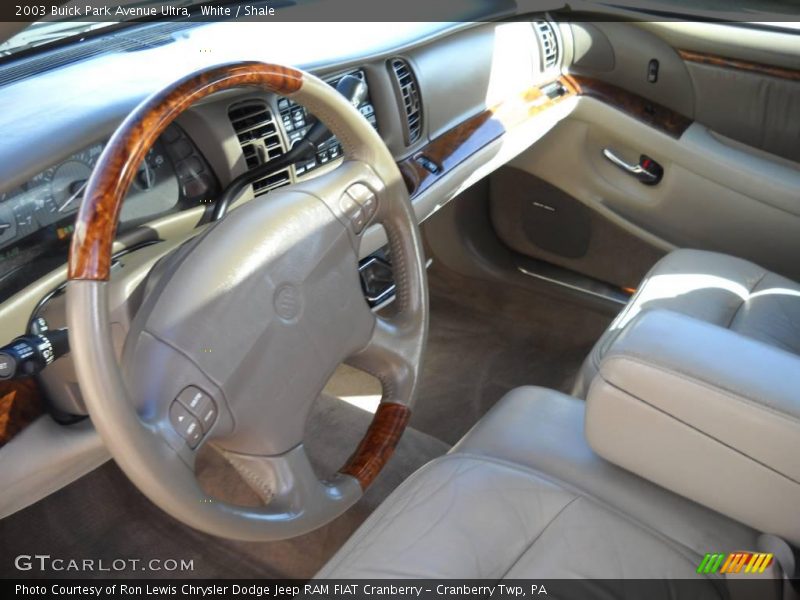 White / Shale 2003 Buick Park Avenue Ultra