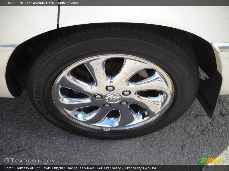 White / Shale 2003 Buick Park Avenue Ultra