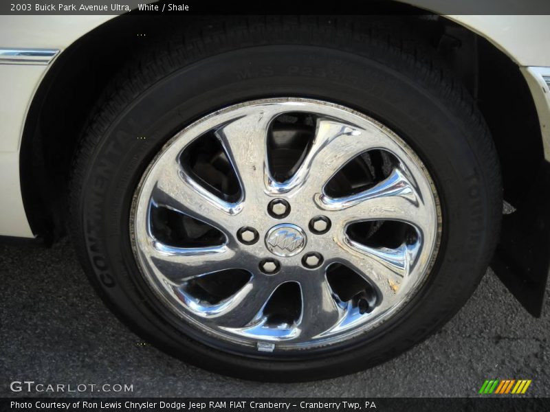 White / Shale 2003 Buick Park Avenue Ultra