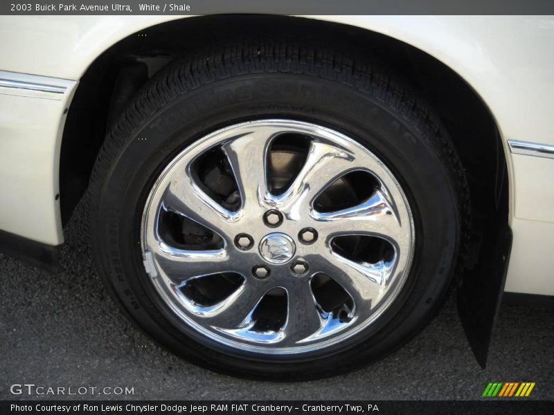 White / Shale 2003 Buick Park Avenue Ultra