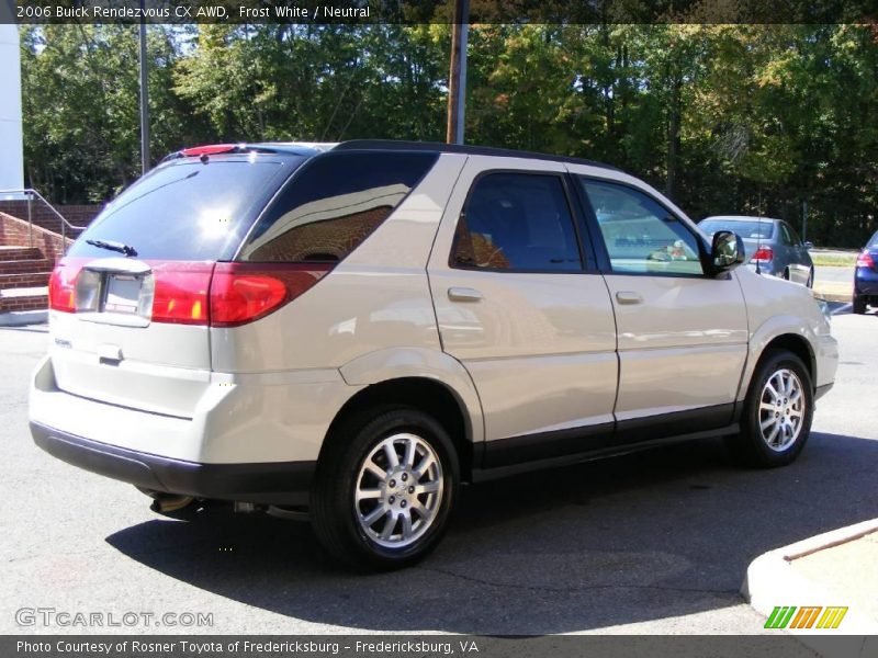 Frost White / Neutral 2006 Buick Rendezvous CX AWD