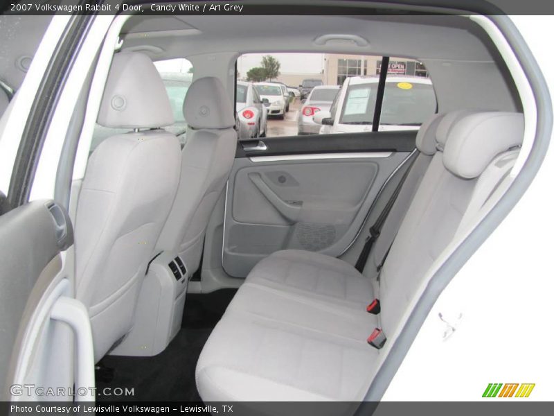 Candy White / Art Grey 2007 Volkswagen Rabbit 4 Door