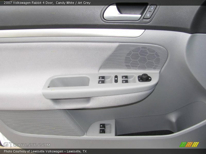 Candy White / Art Grey 2007 Volkswagen Rabbit 4 Door