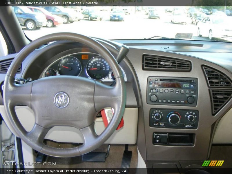 Frost White / Neutral 2006 Buick Rendezvous CX AWD