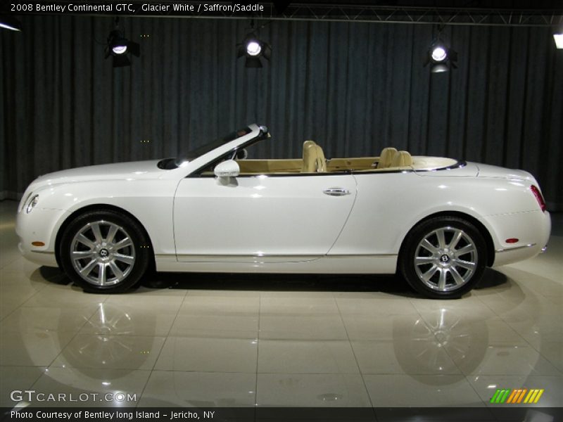 Glacier White / Saffron/Saddle 2008 Bentley Continental GTC