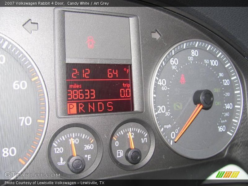 Candy White / Art Grey 2007 Volkswagen Rabbit 4 Door