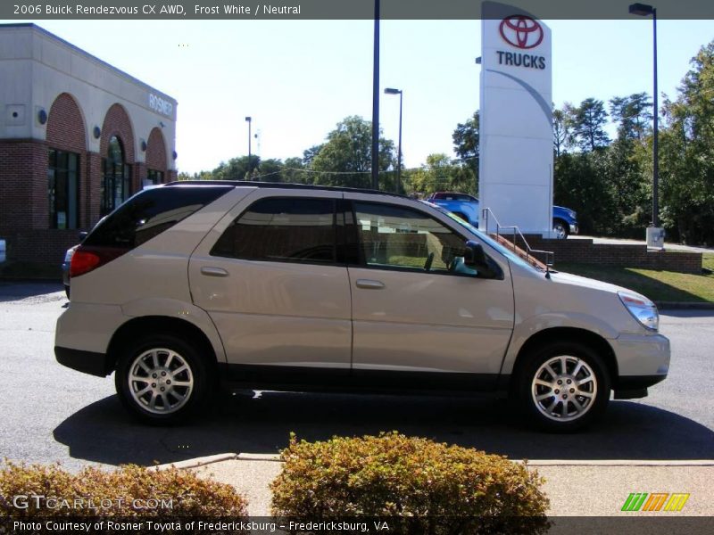 Frost White / Neutral 2006 Buick Rendezvous CX AWD