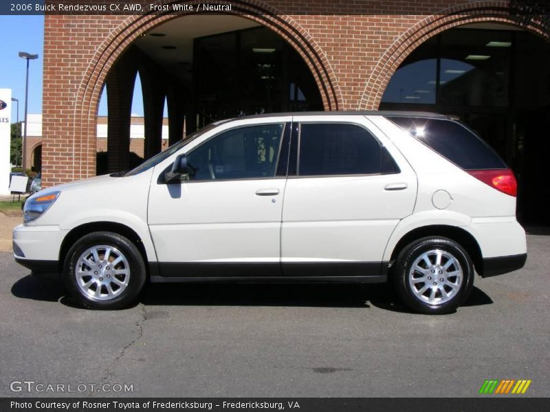 Frost White / Neutral 2006 Buick Rendezvous CX AWD